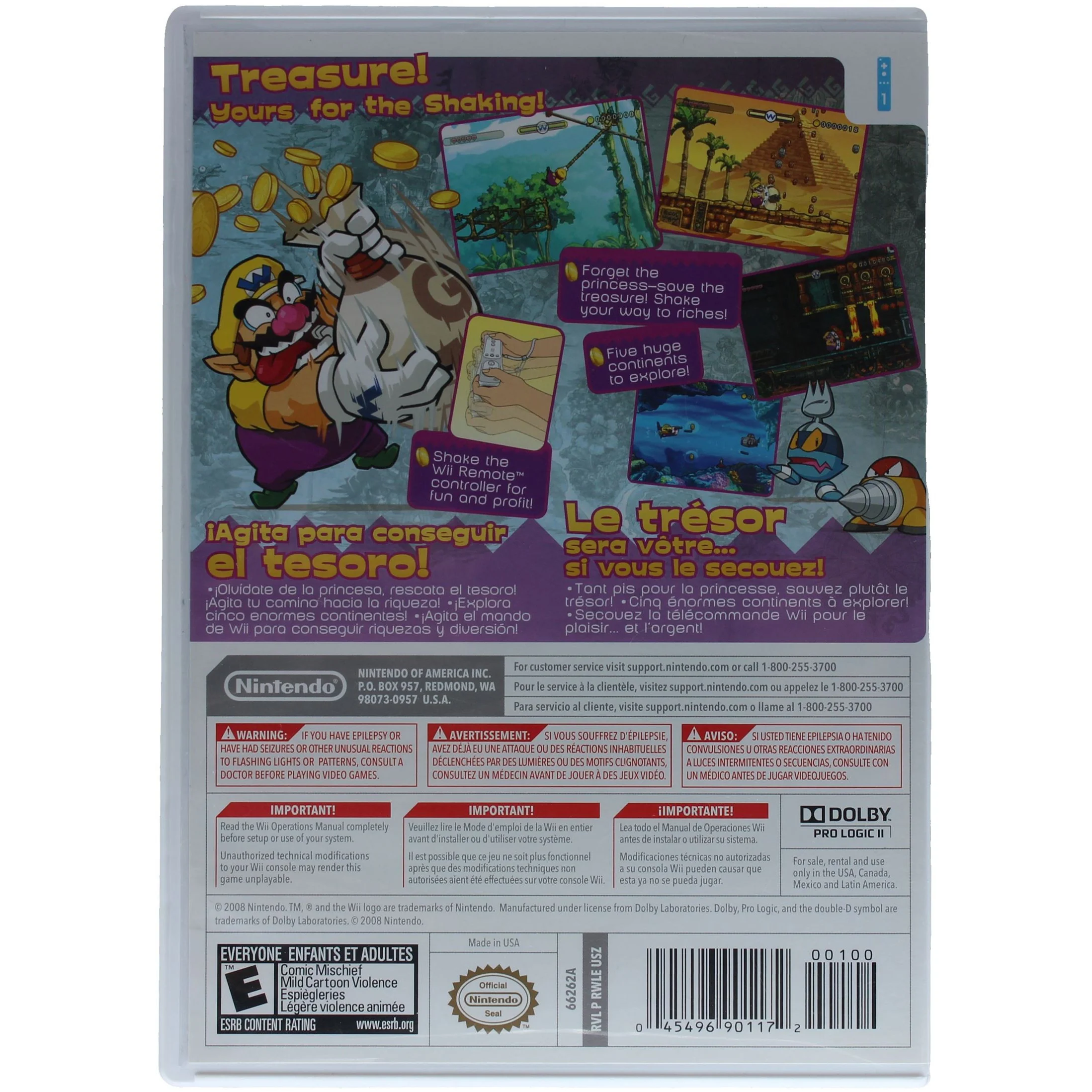 Wario Land Shake It! (Wii) - Image 5