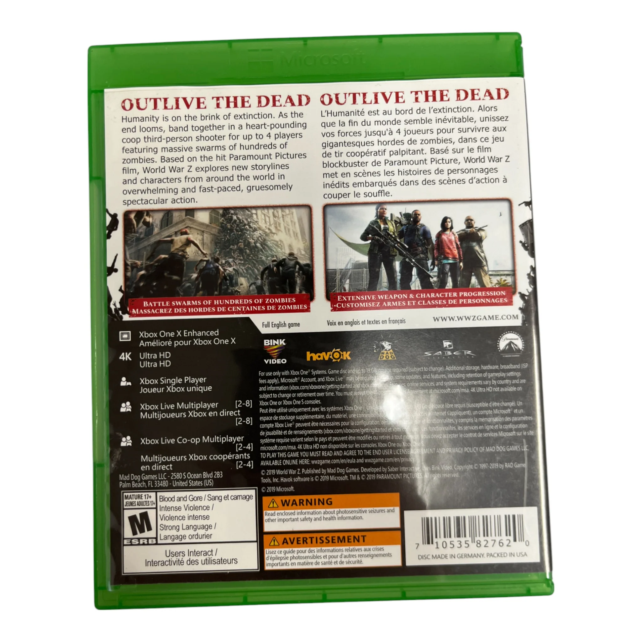 World War Z (Xbox One) - Image 2