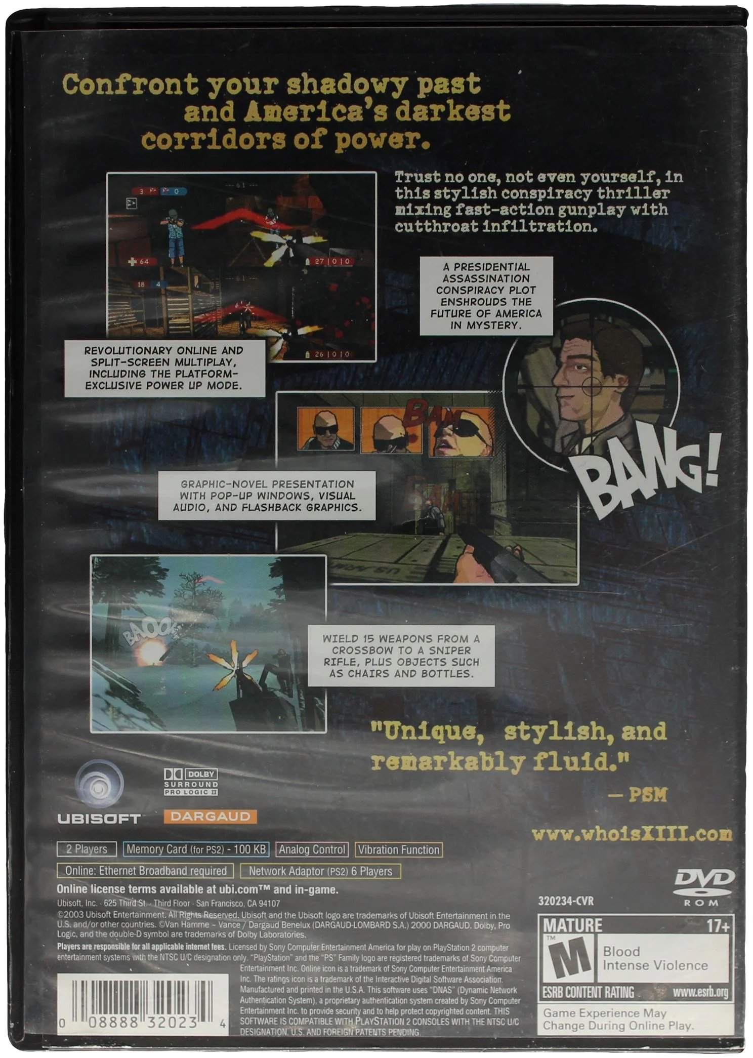 XIII (Thirteen) (PS2) - Image 3