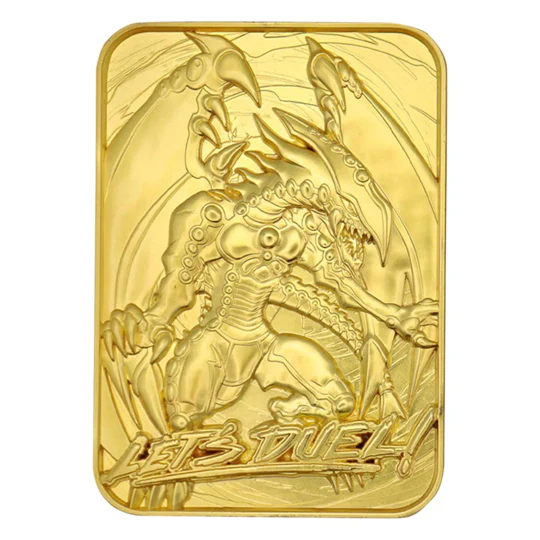 Yu-Gi-Oh! Limited Edition 24k Gold Plated Metal Cards - Image 3